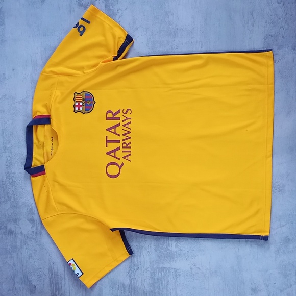 Qatar Airways Nemar JR FCB Soccer Jersey - Picture 1 of 6